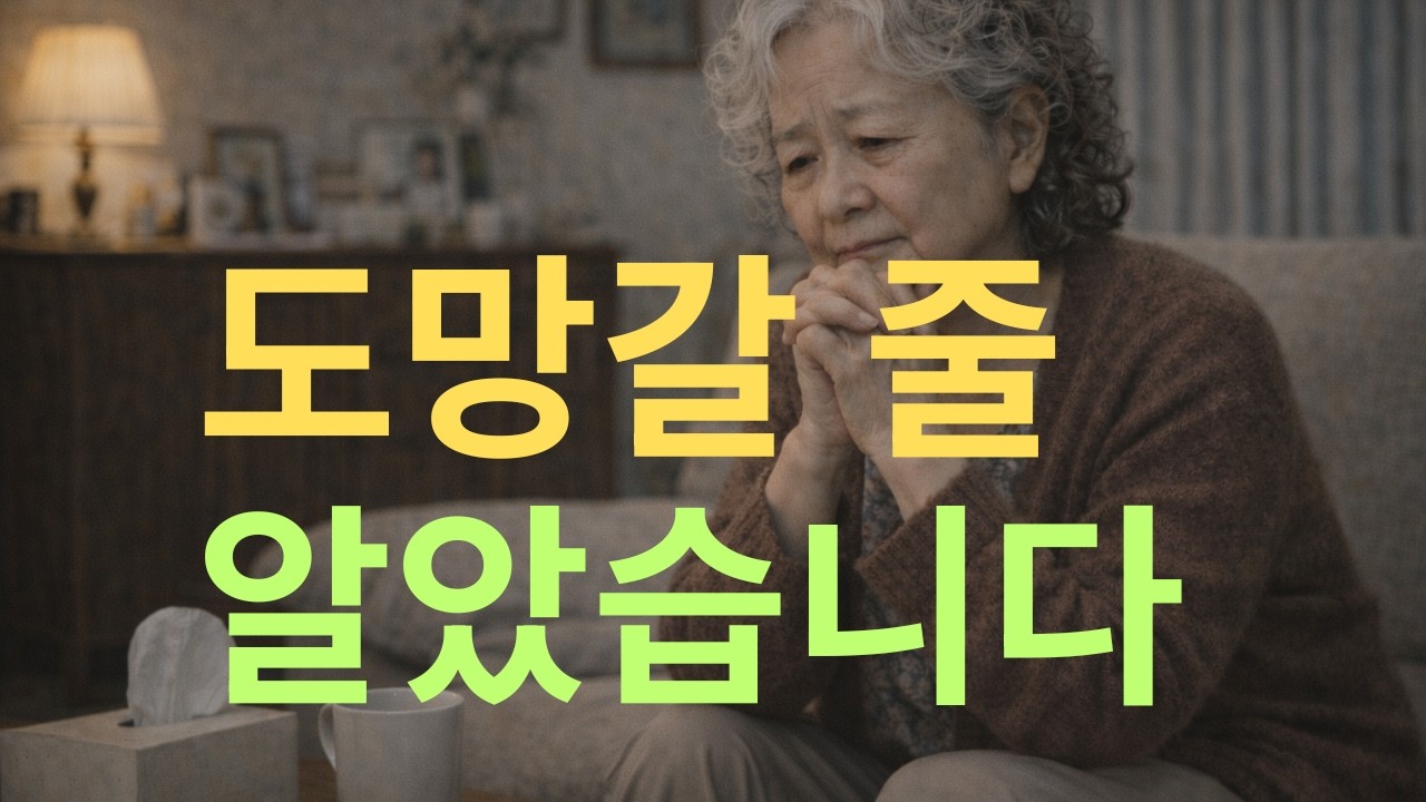 저는 정말 못난 시어머니였을까요