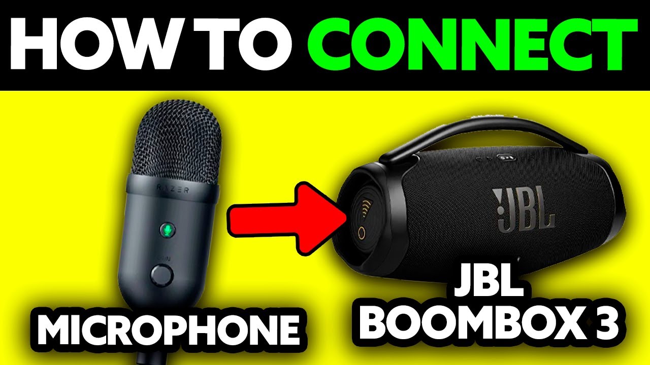 How To Connect Microphone to JBL Boombox 3 (2025) - Step by Step