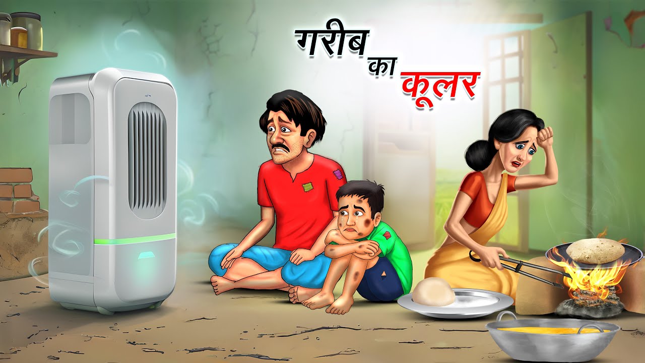 गाँव में गरीब का कूलर | GAON ME GAREEB KA COOLER | HINDI KAHANIYA | HINDI STORIES