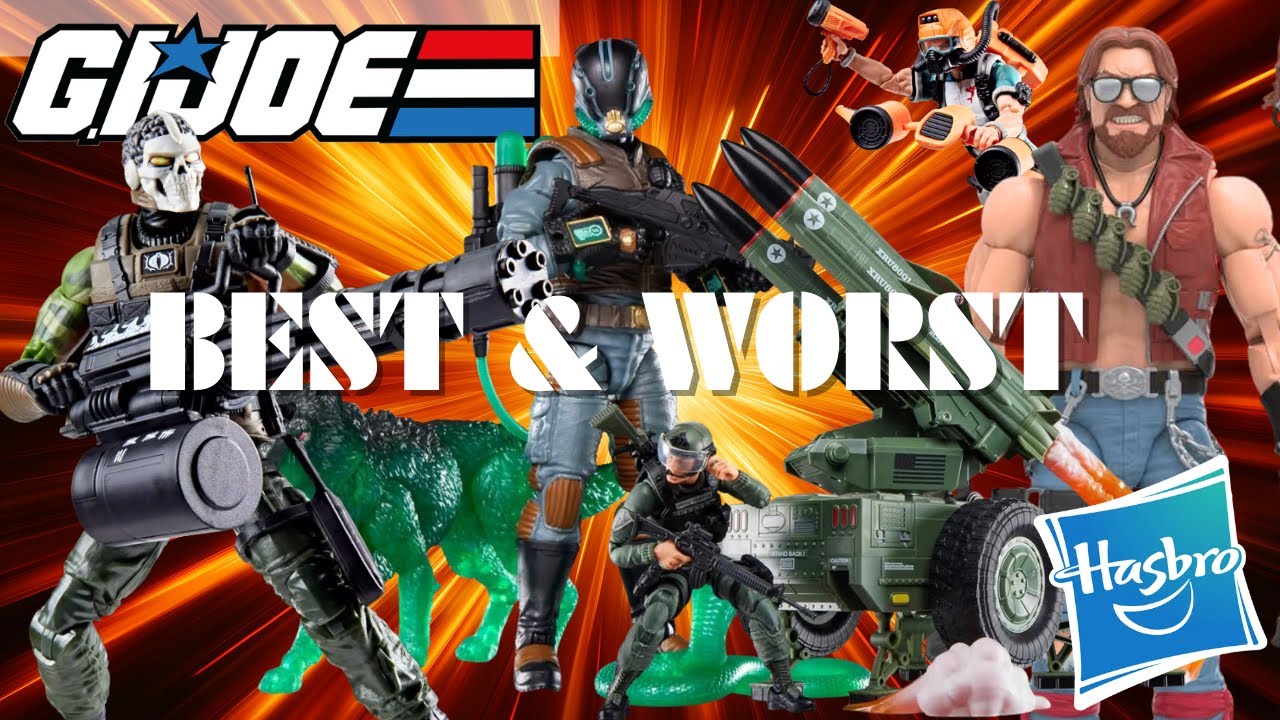 5 лучших и 5 худших фигурок G.I. Joe из серии Classified 2025 года.