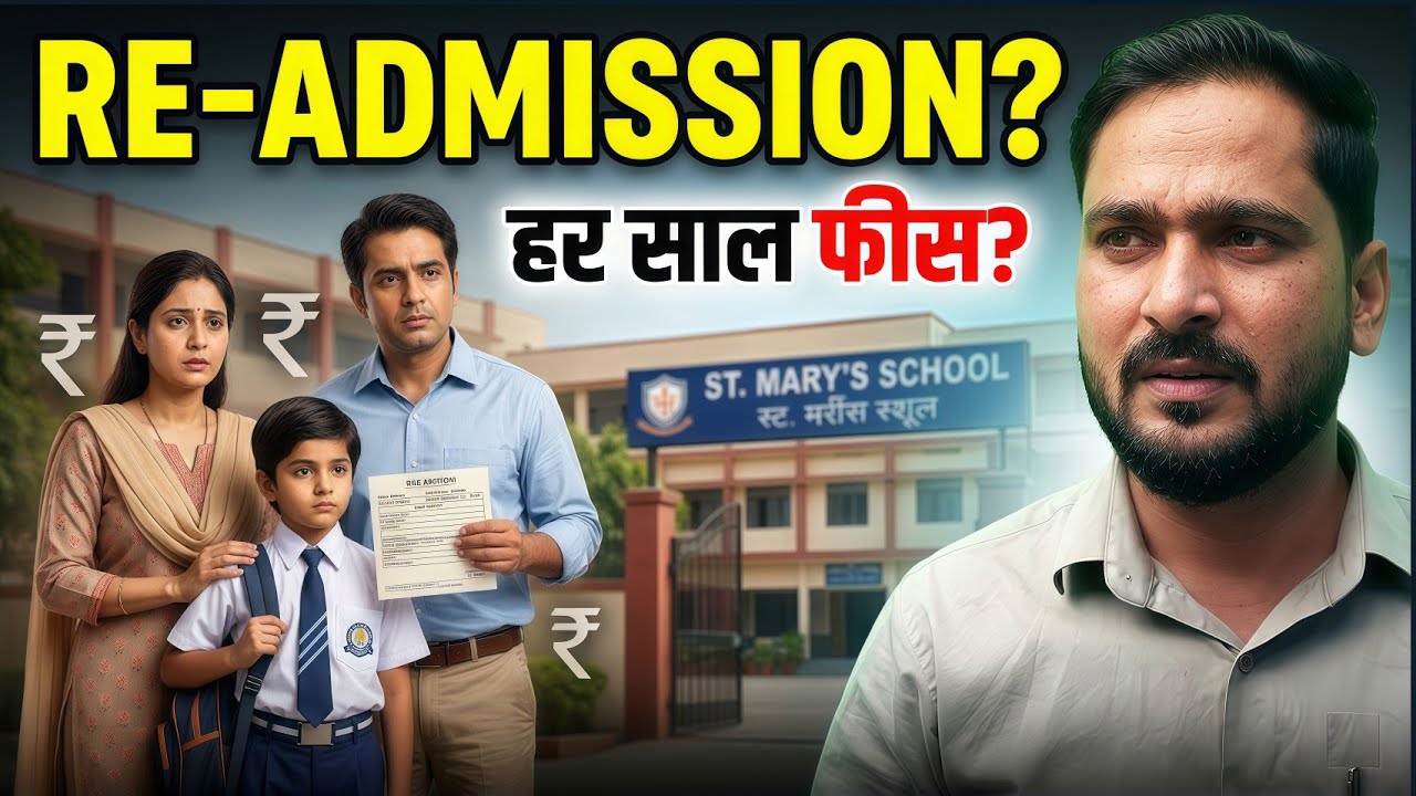 Re-Admission Fee हर साल क्यों? | Private Schools का Hidden System Exposed #schoolfee #readmission