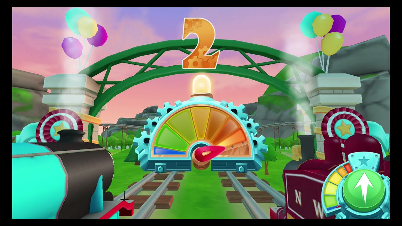 Thomas & Friends: GoGo Thomas - Gordon VS James - Rainbow Diamond Friends Super Fun Races! (Budge)