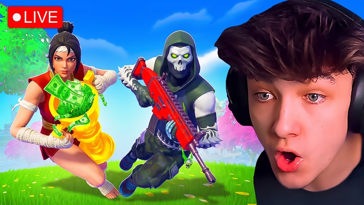 🔴LIVE! - $20,000 DUO TOURNAMENT! (Fortnite)