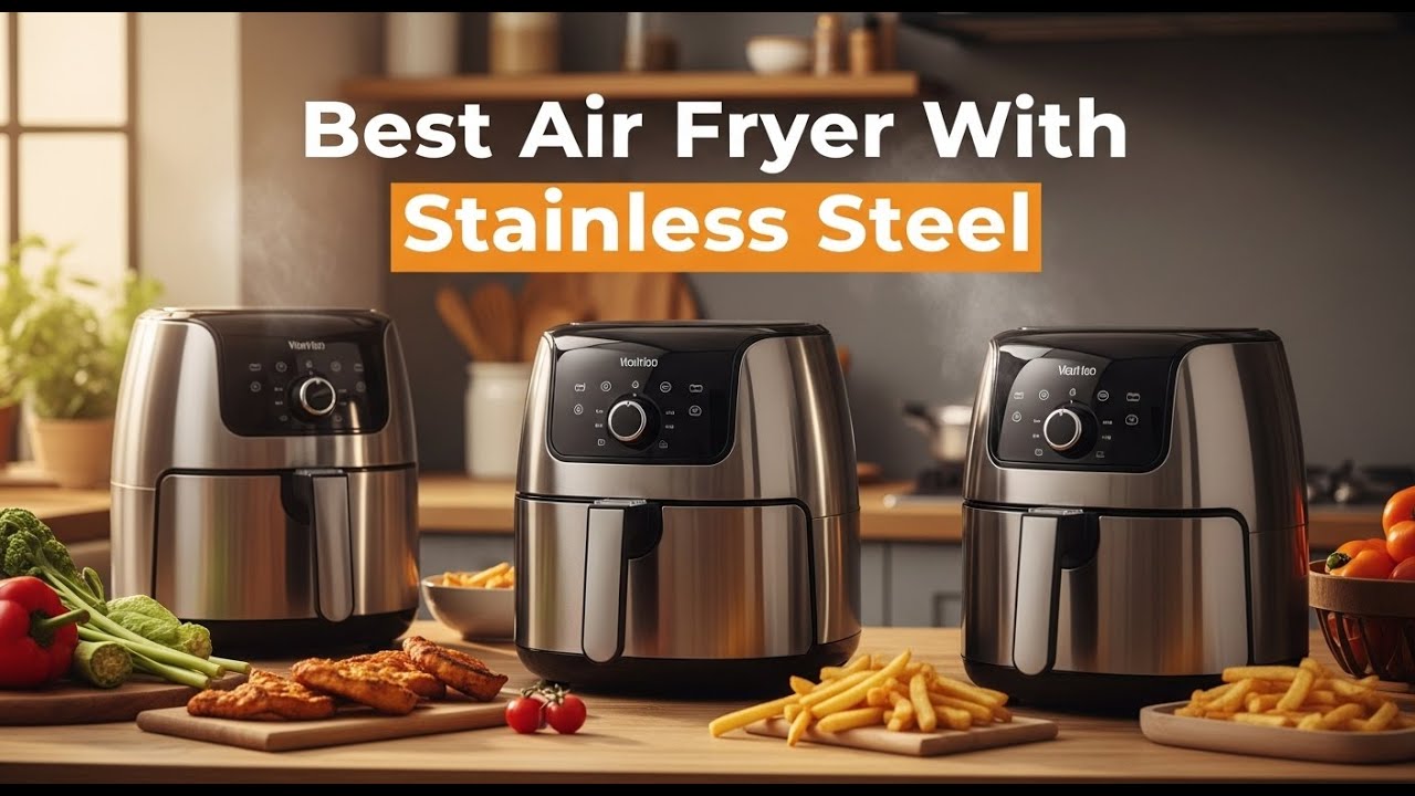 TOP 5 Best air fryer with stainless 2026 | Premium air fryer