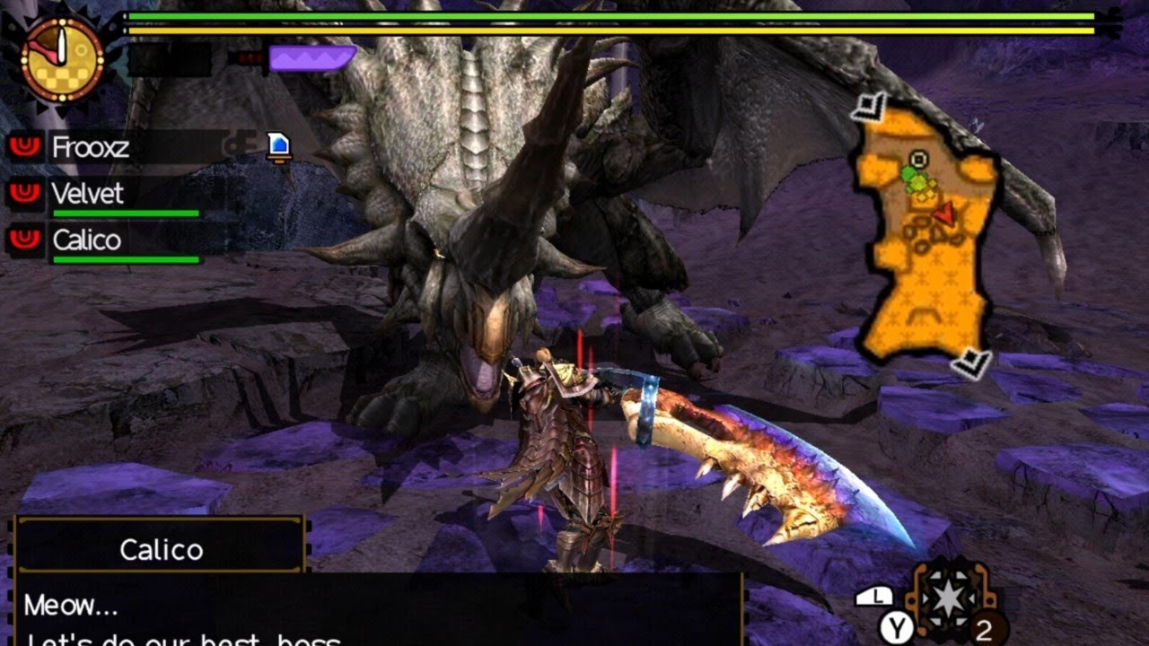 Clearing some Village Quest | Frenzy A. Kecha, W.Monoblos | Monster Hunter 4 Ultimate (Nintendo 3DS)