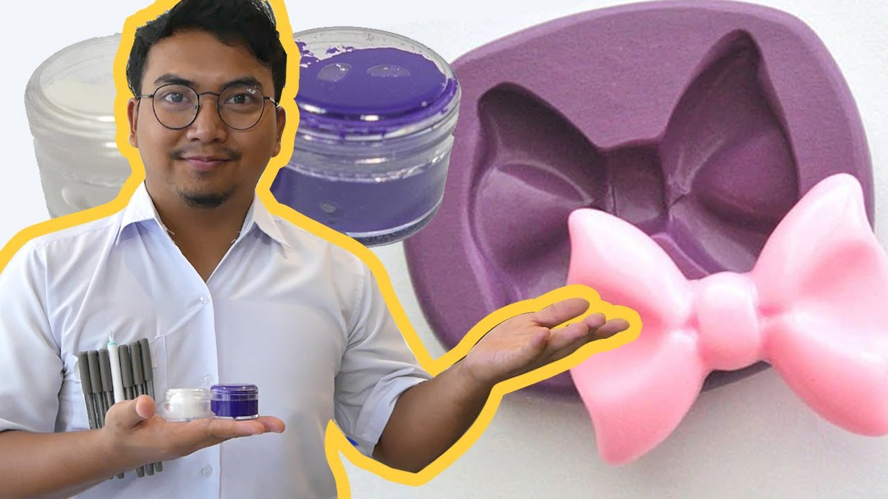 Easy simple mold making with silicone putty - Malaysia Clay Art