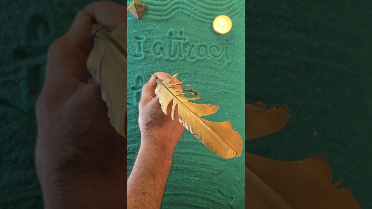 I Attract Financial Freedom &mdash; ASMR Sand Affirmation | Zen Vibes Studio