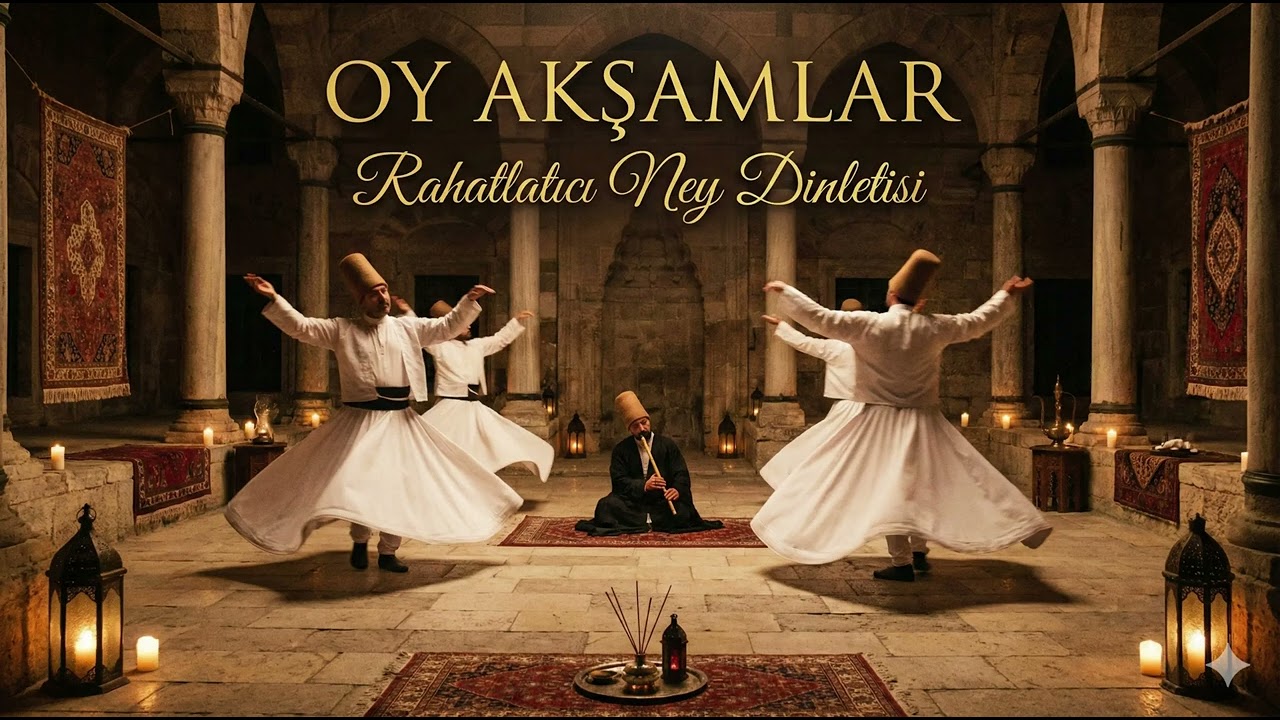 Oy Akşamlar 🌙 Ney Dinletisi | Tasavvuf Esintili Huzur Veren Ney Enstrümantal