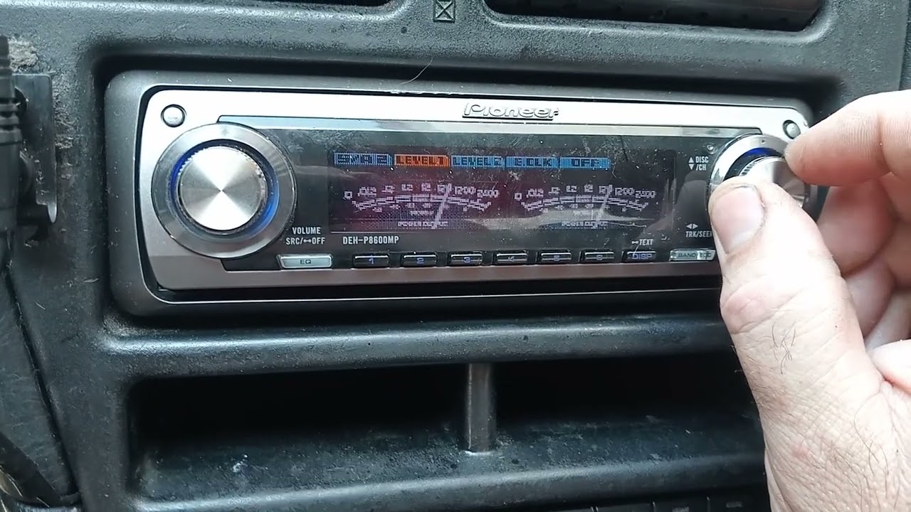 Pioneer deh p8600mp JAPAN car audio TOYOTA CELICA VI