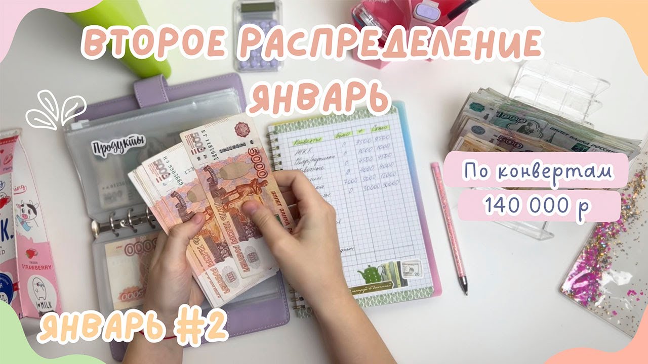 Распределение денег ЯНВАРЬ #2 | Все по-тихоньку