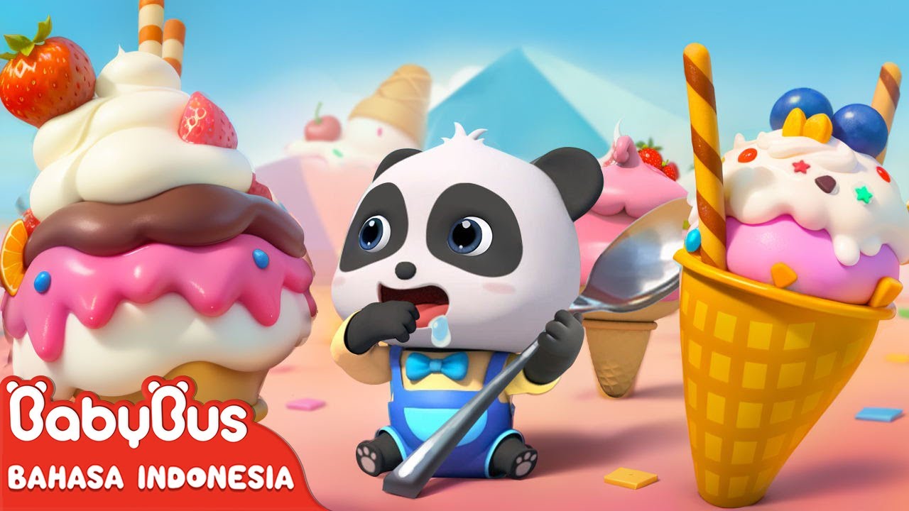 Es Krim Jumboku 🍧🍦| Lagu Es Krim |  Lagu Seru Bernyanyi Bersama | BabyBus Bahasa Indonesia