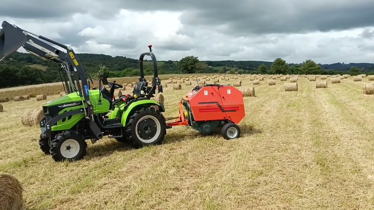 Micro Tracteur Preet Avenger 26 compil foin  2024 mini-tractor .