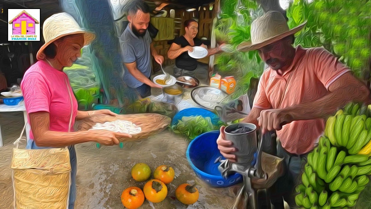 LA RICA VIDA DEL CAMPO video para recordar Jarabacoa República Dominicana