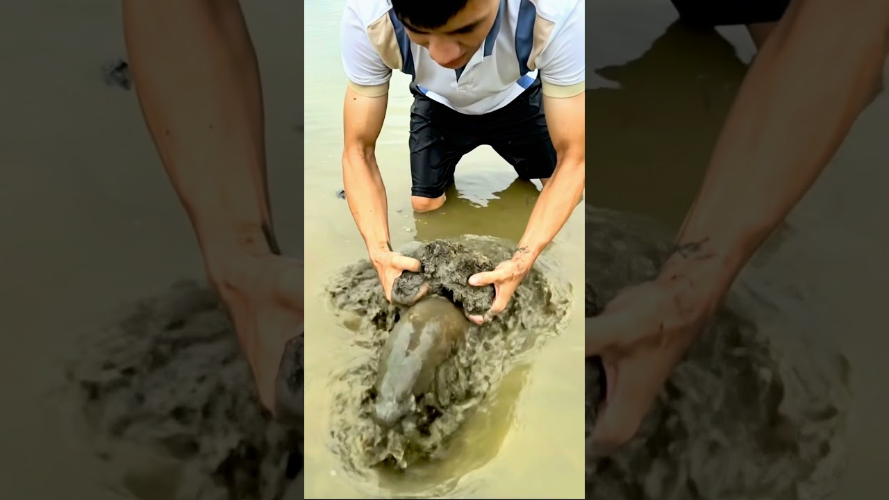 The Magical Goldfish Transforms Into a Giant Eel Unbelievable Underwater Myytery #viralvideo #shorts