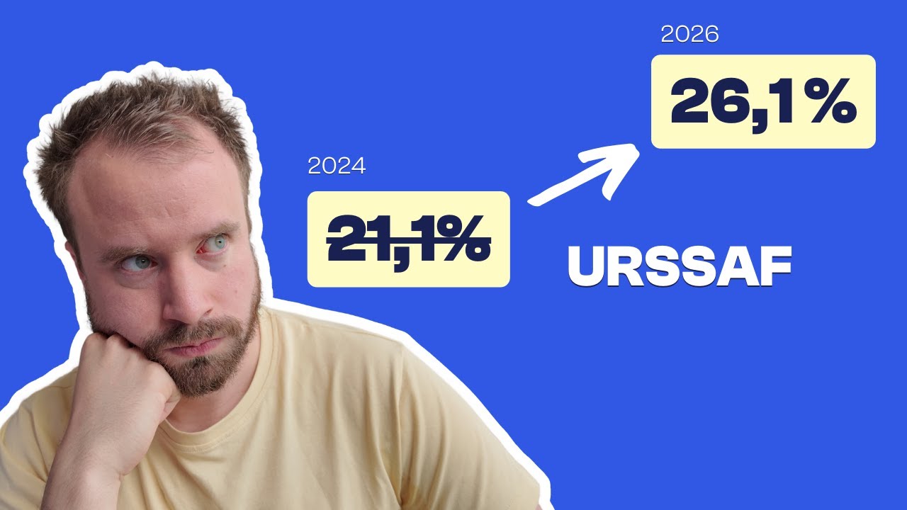 De 21,2 % &agrave; 26% de cotisations sociales URSSAF pour les activit&eacute;s lib&eacute;rales BNC  📈