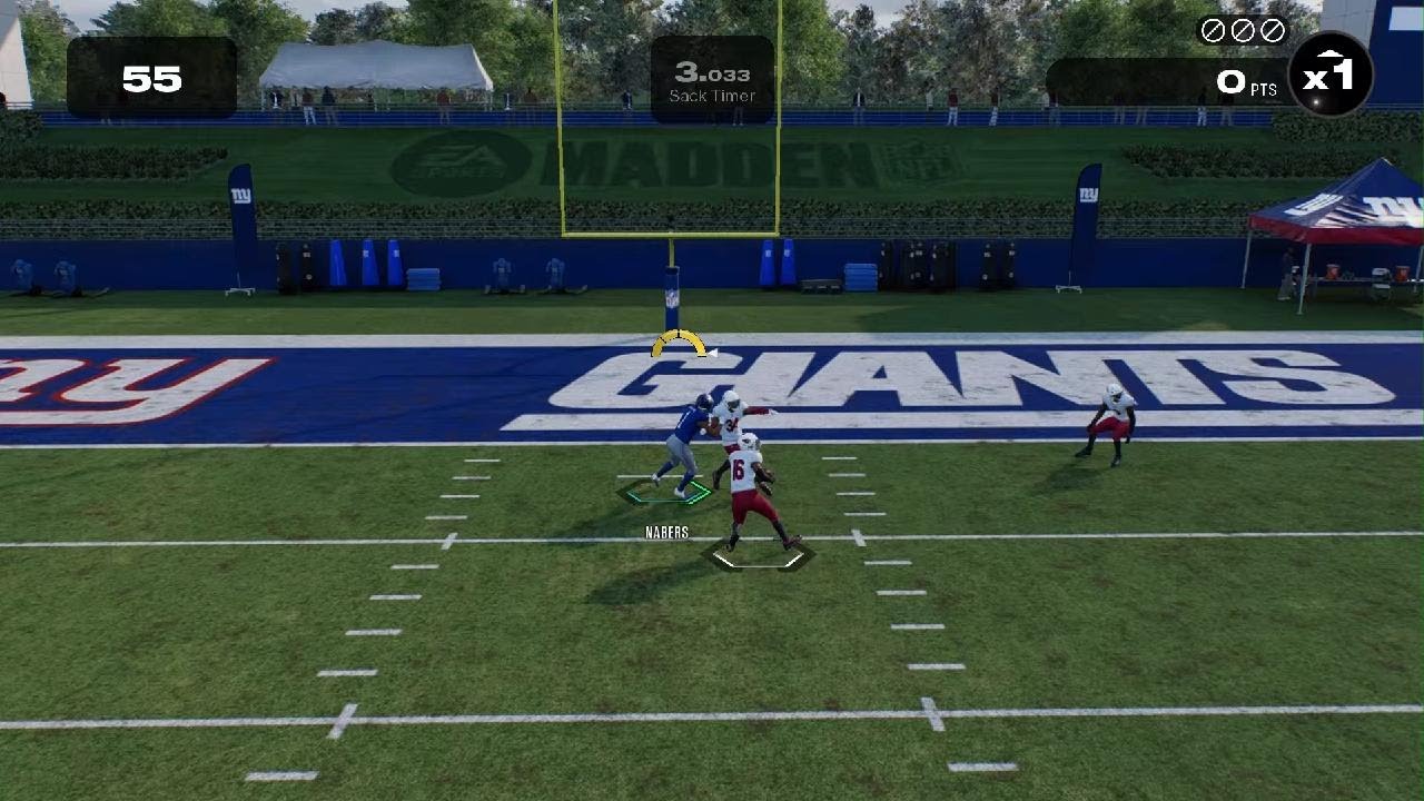Madden NFL 26 Mini Game: Pass Skeleton