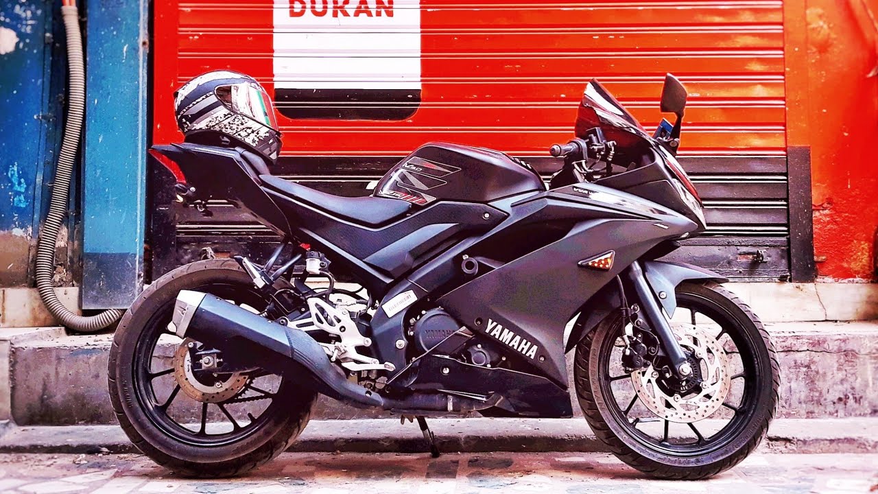 YAMAHA R15 matt BLACK Custom 2019 (never seen before)