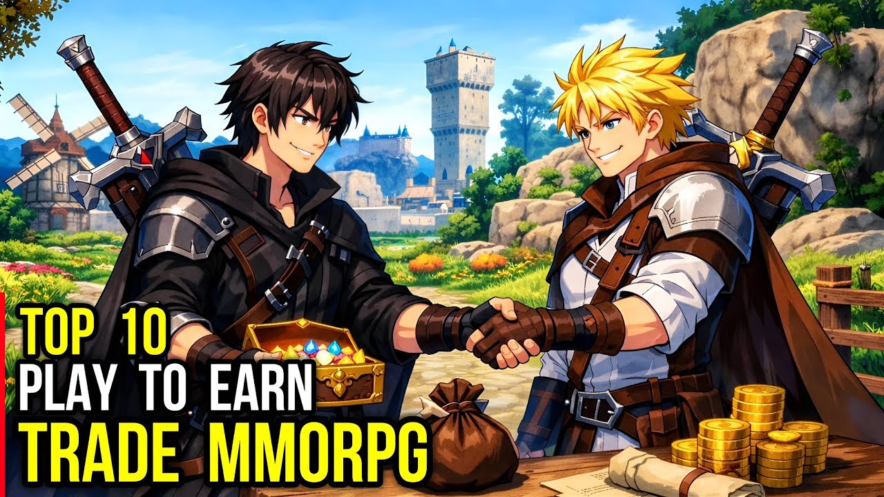 Топ-10 MMORPG игр с возможностью заработка в 2026 году для Android и iOS | Функция торговли