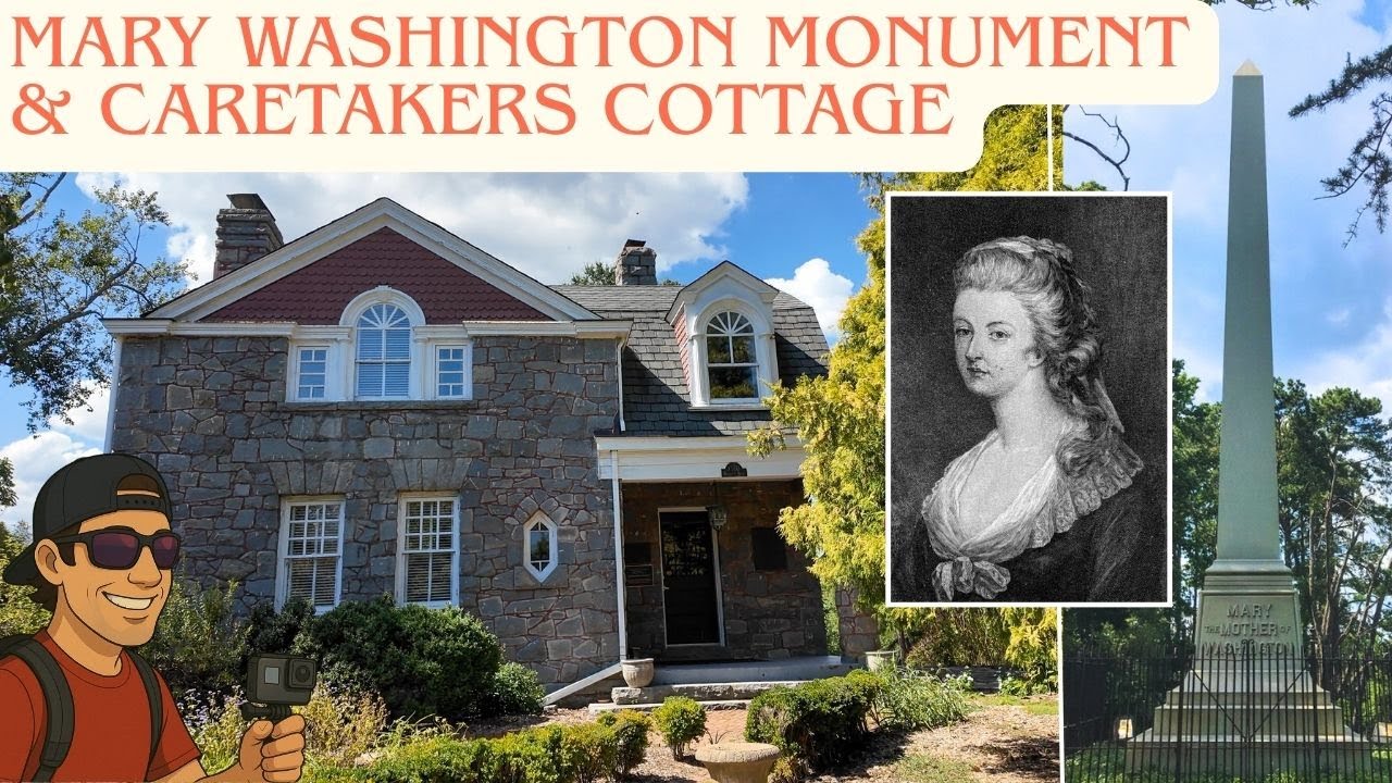 MARY WASHINGTON MONUMENT & CARETAKERS COTTAGE (Fredericksburg, VA)