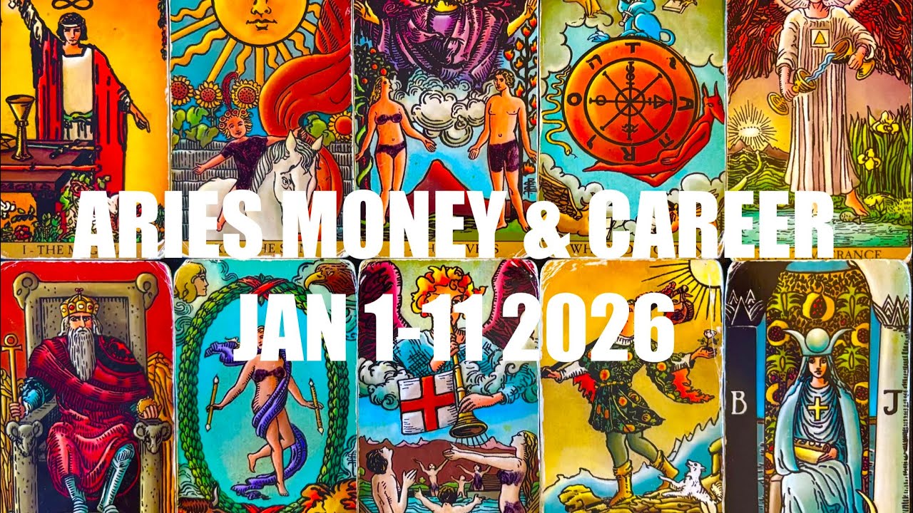 ARIES THE &ldquo;SHARP STRATEGY&rdquo;THAT CHANGES EVERYTHING! LONG TERM WEALTH MONEY&CAREER TAROT JAN 1-11 2026
