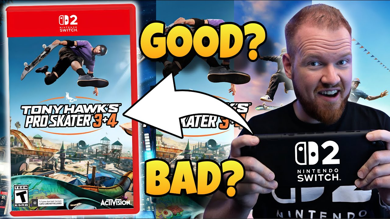 The TRUTH About Tony Hawk's Pro Skater 3+4 for Switch 2!