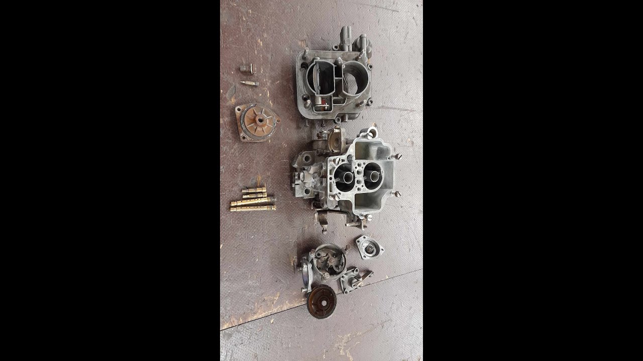 WEBER carburator repair part 2