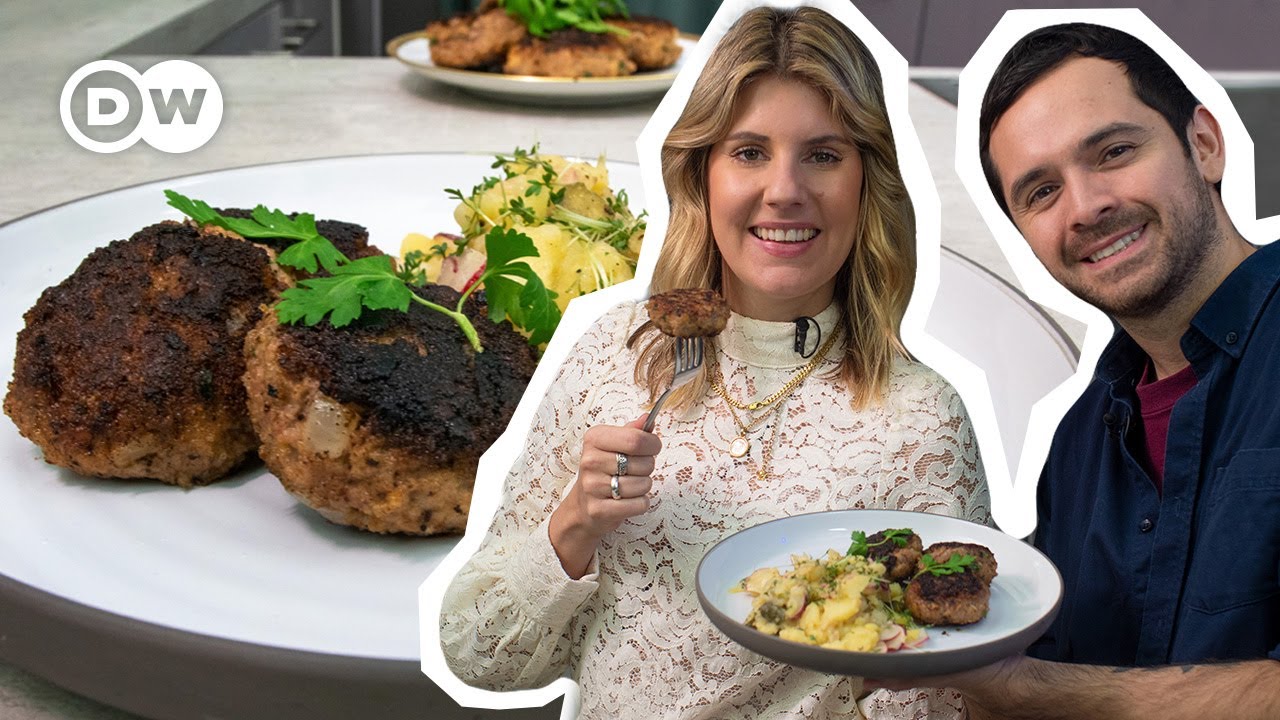 Tasty Meatballs with Potato Salad Recipe | Cook It Like A German Ep. 5