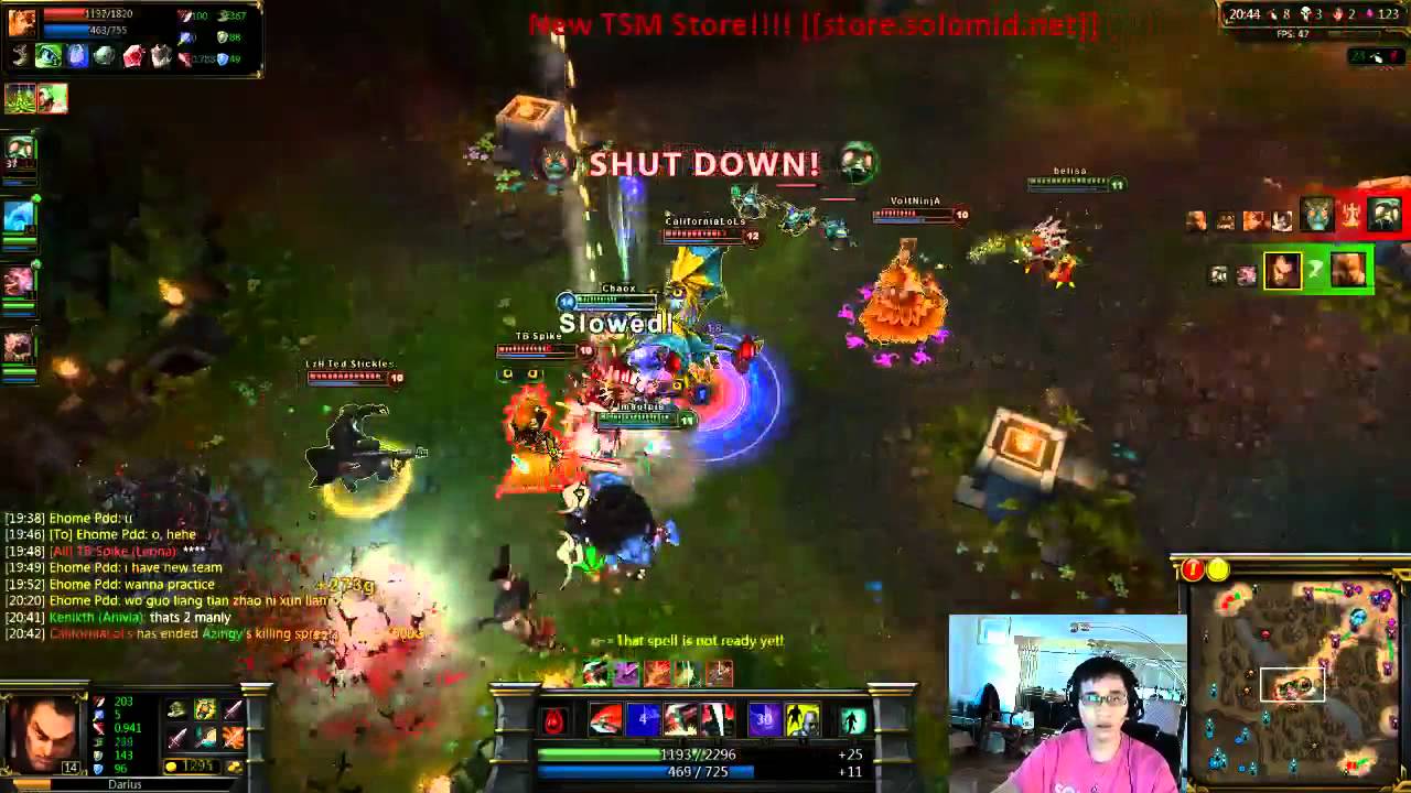 TSM Chaox Pentakill with Darius