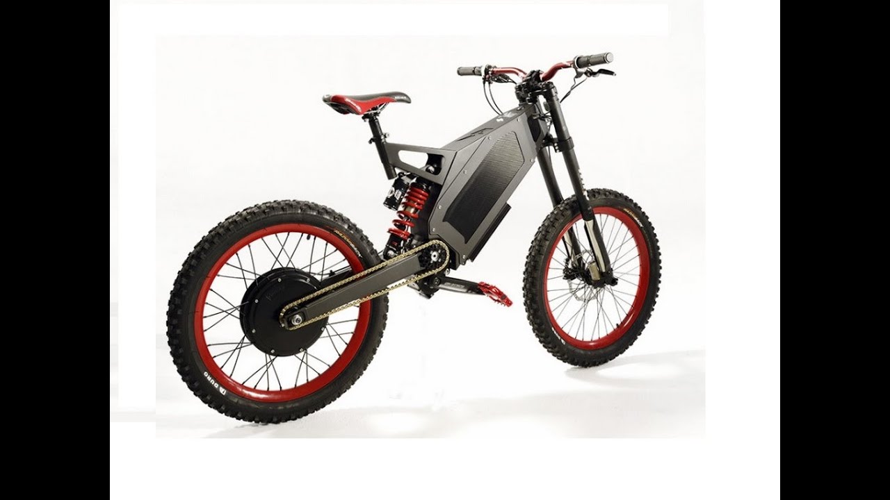 Stealth Bomber Electric Bike and Adaptto - 120km/h