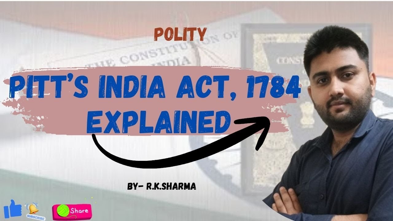 PITT'S INDIA ACT, 1784