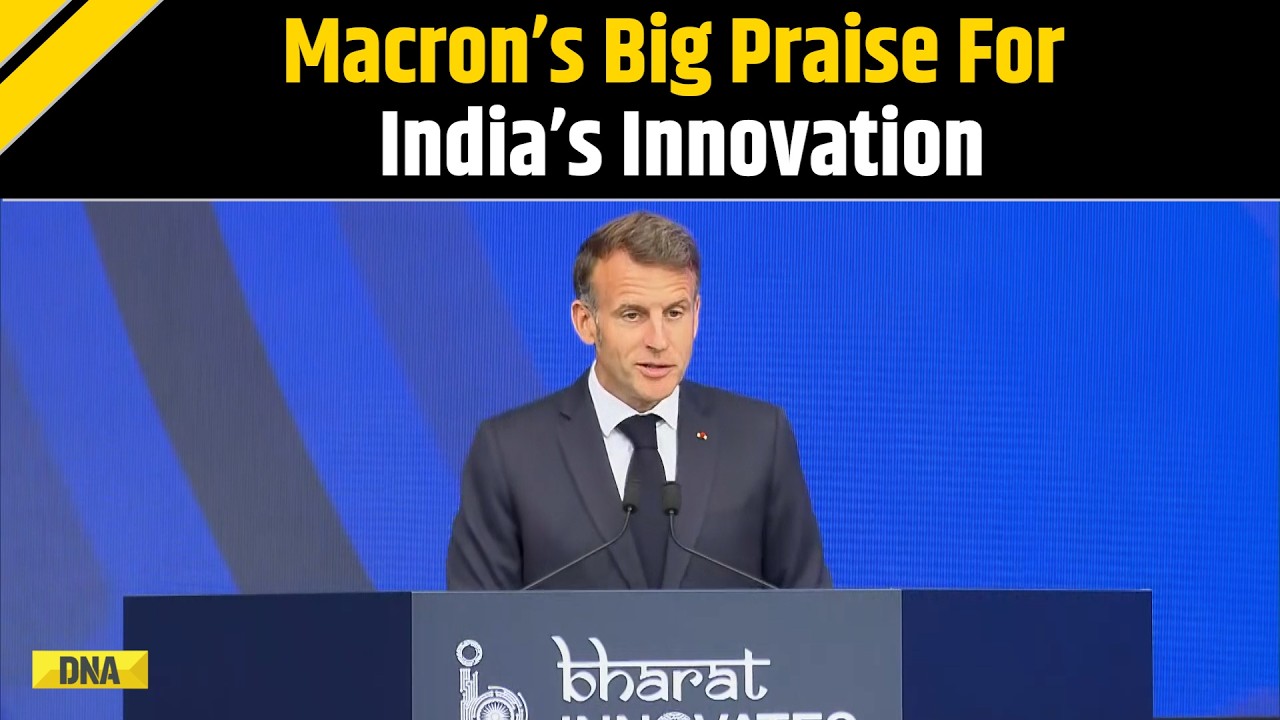 PM Modi News: &lsquo;India Is A Country Of Innovation,&rsquo; Says France&rsquo;s Macron At Bharat Innovates Event