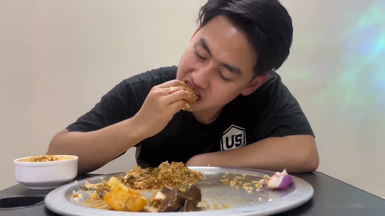 Authentic Manipuri Chicken Curry Mukbang | My First Video