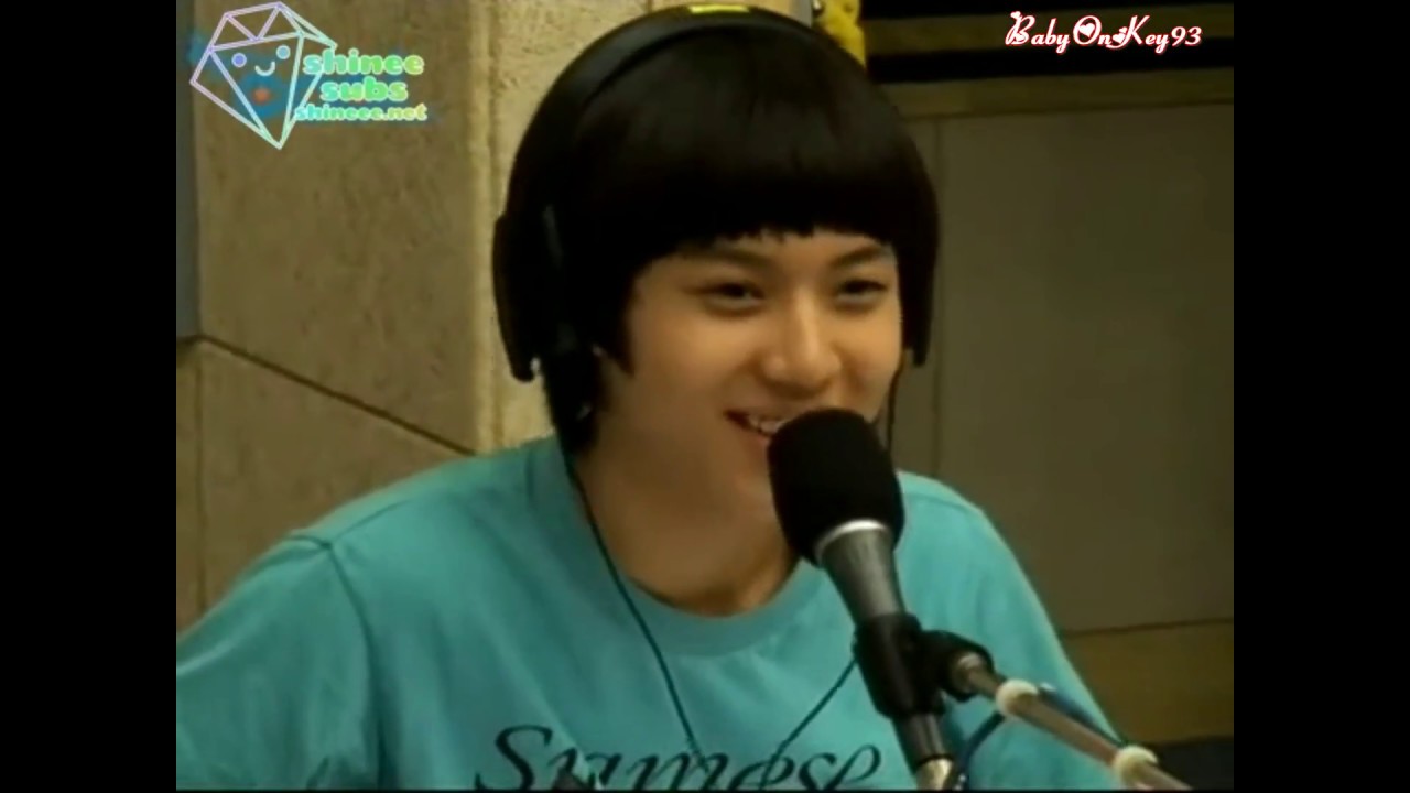 [Eng] 080615 SHINee Onew Key @ KBS Cool FM Maybee Volume Up Radio (OnKey Fight n Key Umma)