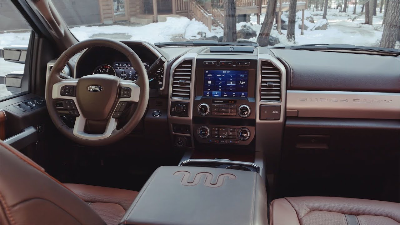 2020 Ford F-250 Super Duty King Ranch Interior
