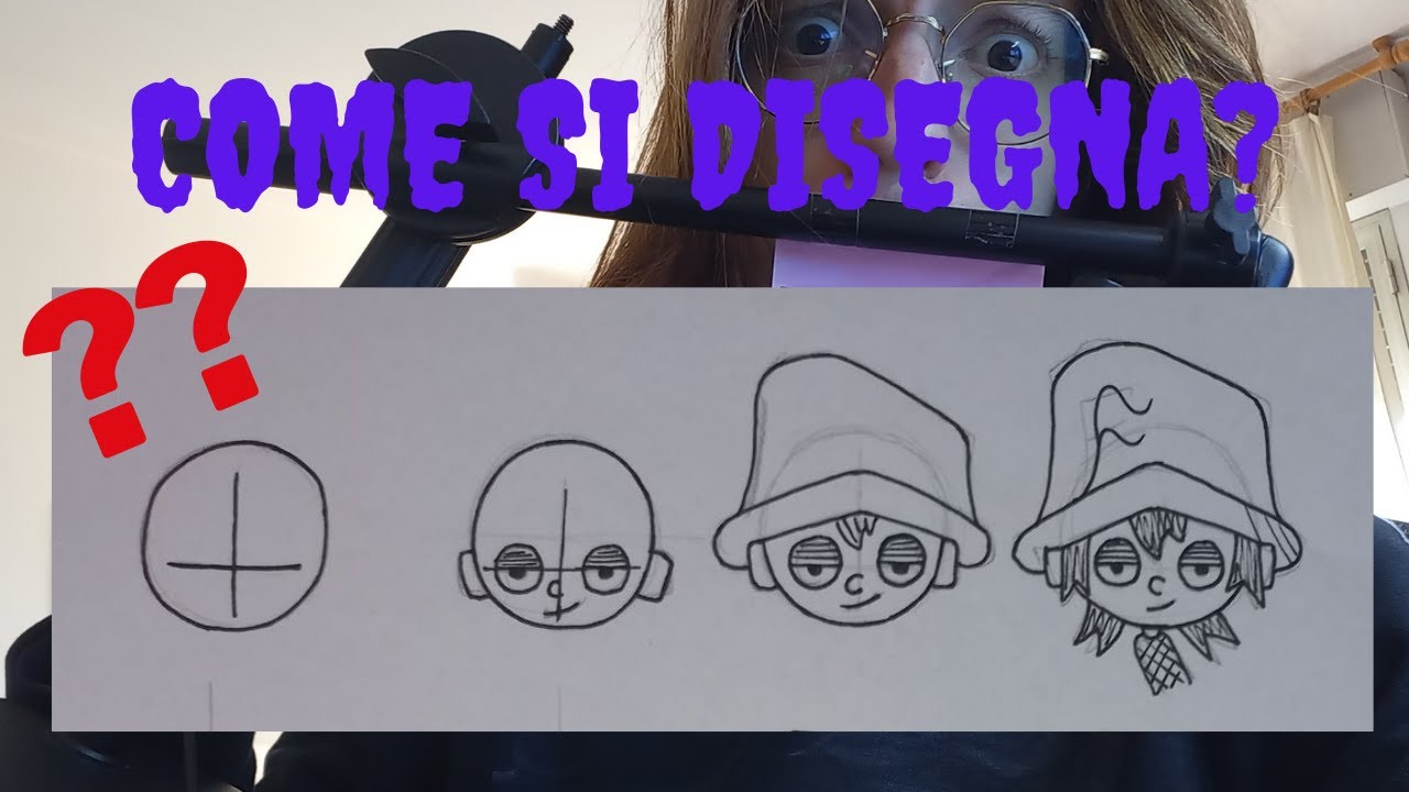 come DISEGNARE nel mio STILE (stile cartoon)