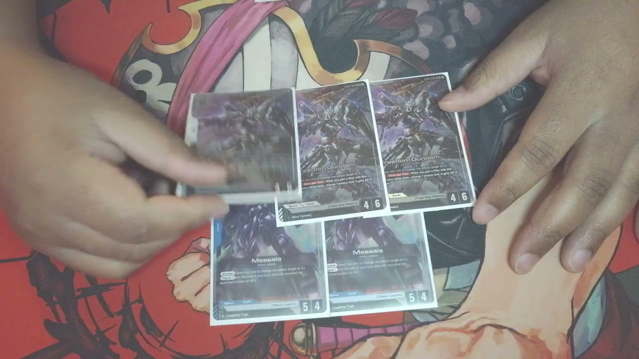 GD03 (Gundam TCG) Blue/White The O deck profile (The Big Freedom)