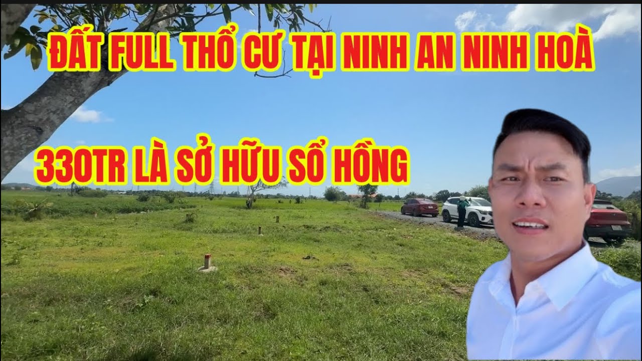NINH AN - NINH HOÀ SỔ HỒNG FULL THỔ CƯ - RA BIỂN DỐC LẾCH CHỈ MẤT 10 Phút. GIÁ CHỈ HƠN 300tr
