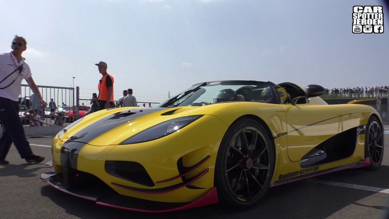 $2.5 MILLION KOENIGSEGG AGERA RS 'ML' RACING ON TRACK!