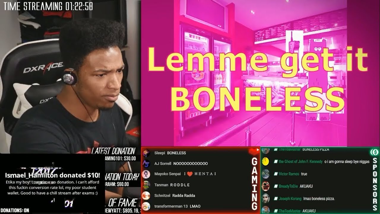Etika reacts to Boneless Pizza