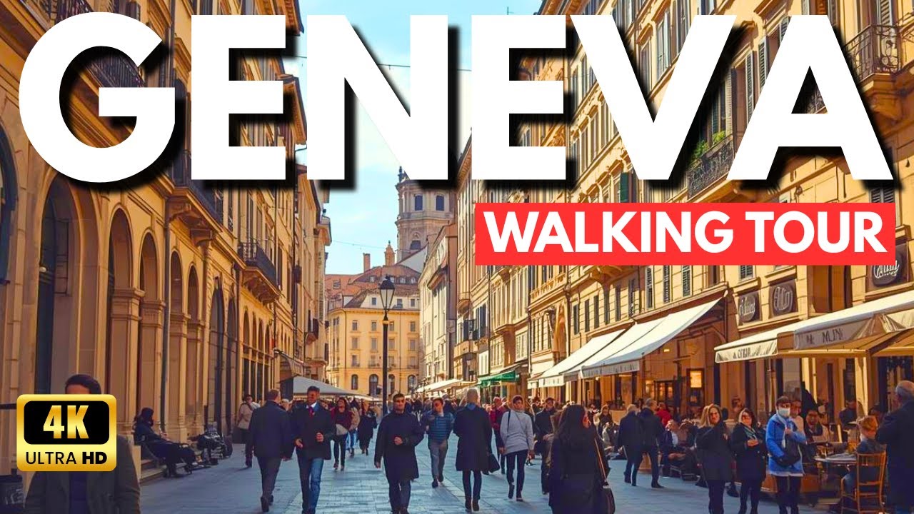 GENEVA WALKING TOUR 2026 - UNITED NATIONS, OLD TOWN, ST PIERRE CATHEDRAL, FLOWER CLOCK & MORE