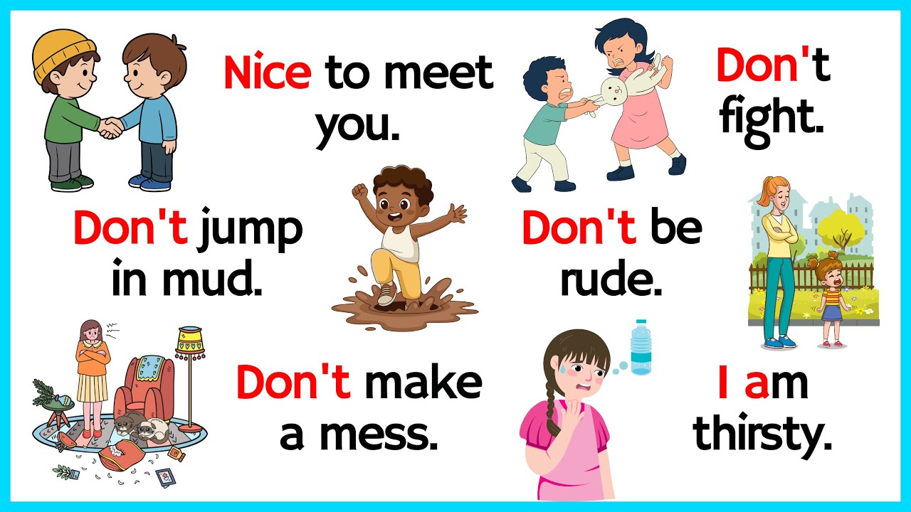 100 Common Daily Use English Sentences | Fun Learning Question Answers