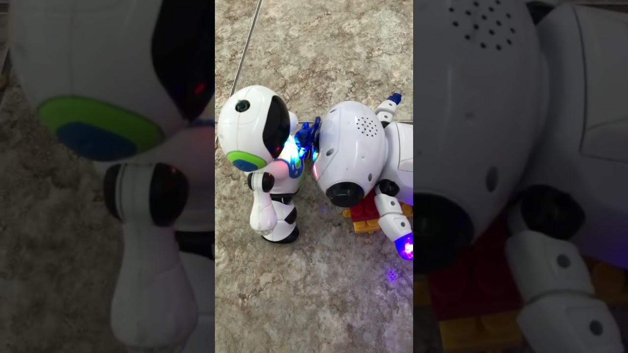 O robô se cortou no ventilador