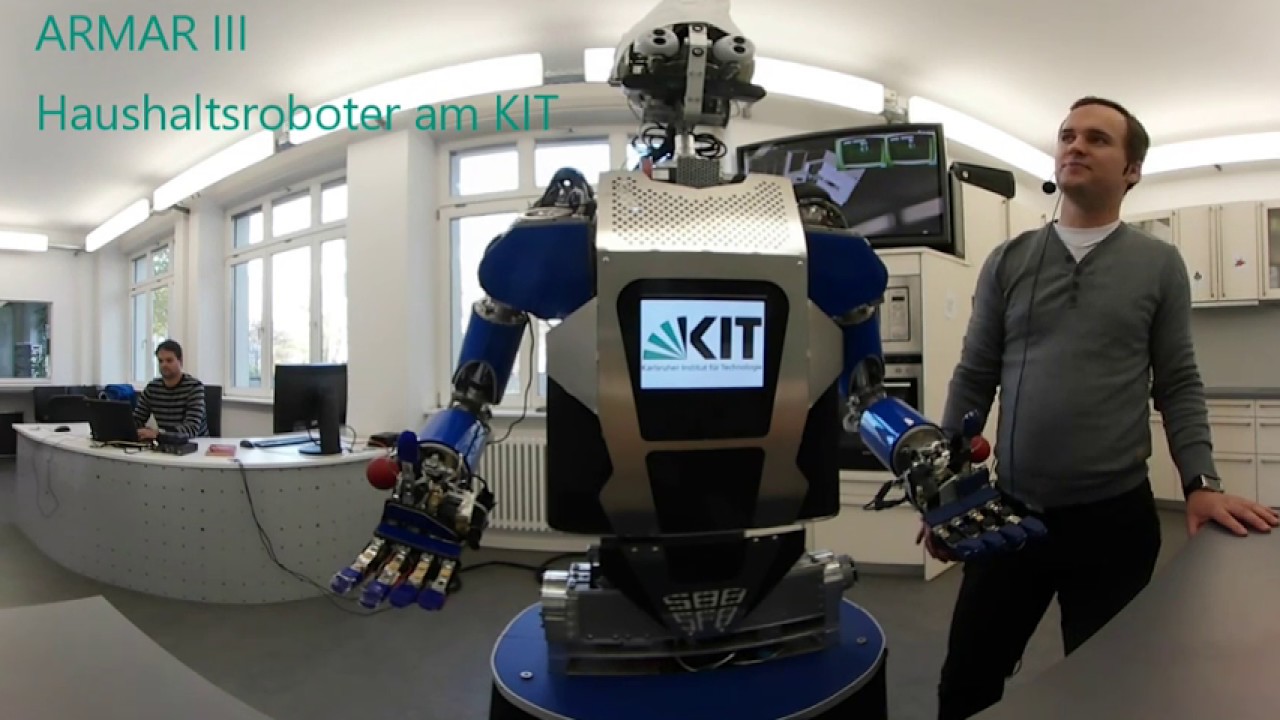 Mit dem haushaltsroboter ARMAR III durch die Roboterküche