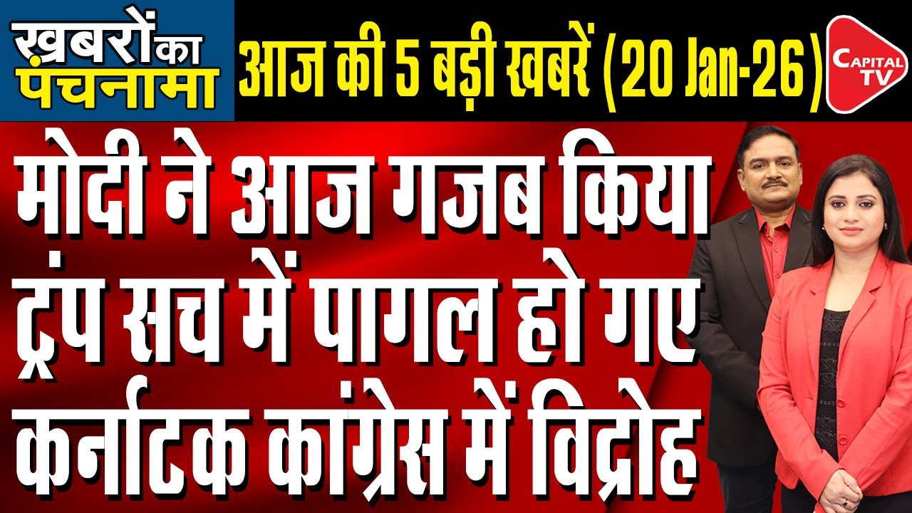 Nitin Nabin BJP President | BMC Mayor Election | Trump’s Greenland Tariffs | Dr. Manish Kumar