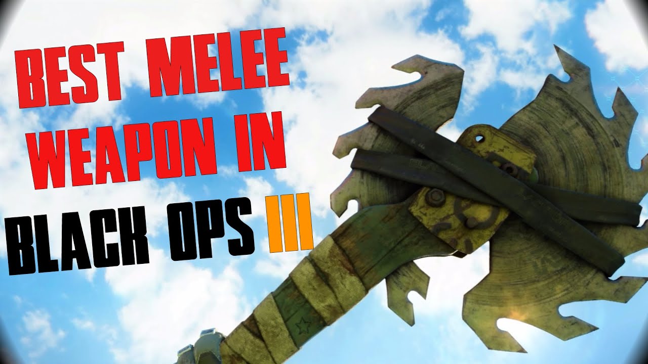 BUZZ CUT Melee Weapon Gameplay in Black Ops 3