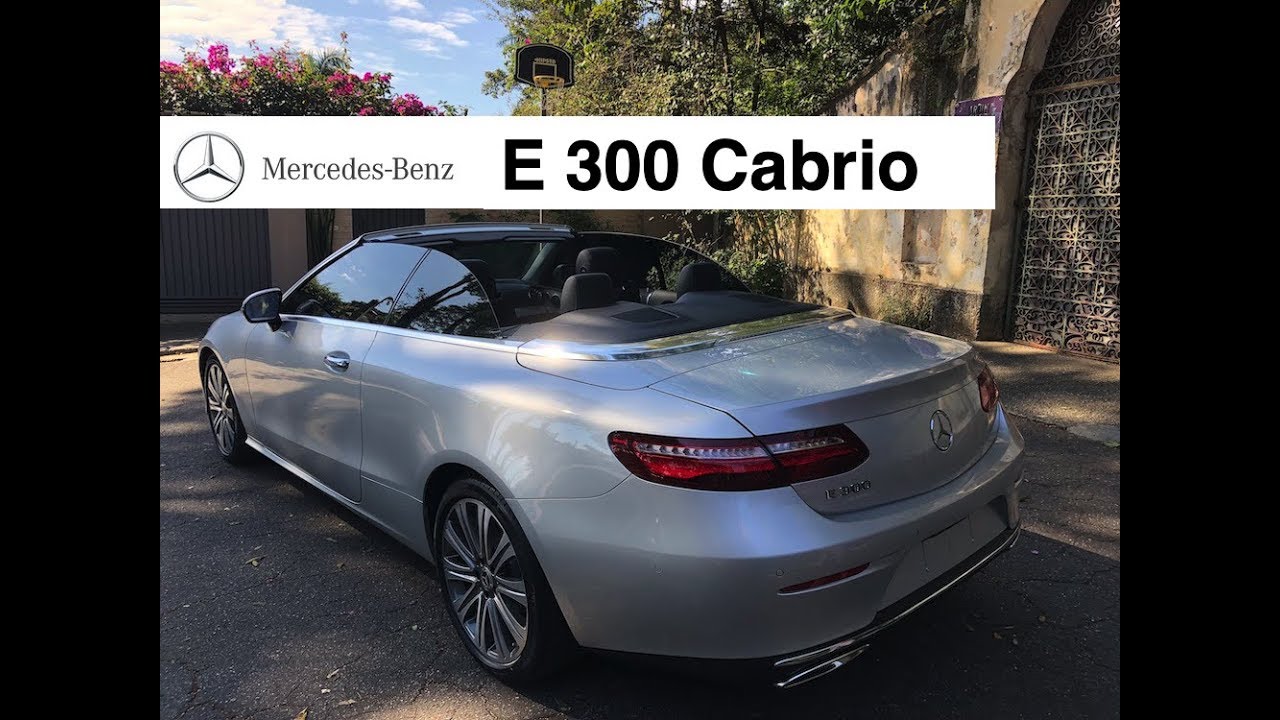 Mercedes E300 Cabrio - REVIEW COMPLETO