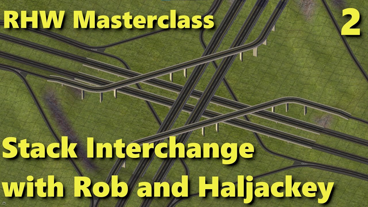 Rob's Collab Advanced SimCity 4 Tutorial  - Stack Interchange with Haljackey Pt. 2