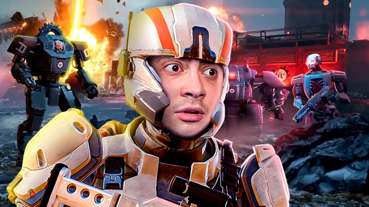 O PLANETA DOS ROB&Ocirc;S! - HELLDIVERS 2 COM OS AMIGOS!