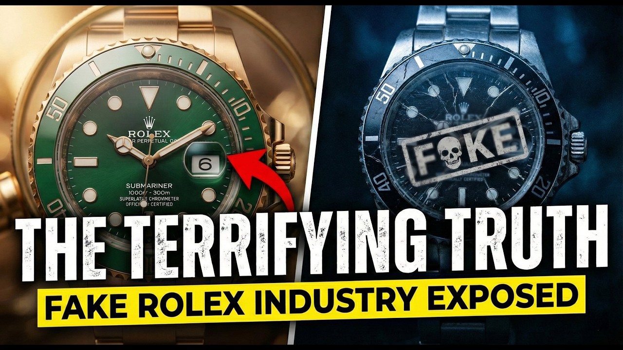 Ужасающая правда о поддельных часах Rolex