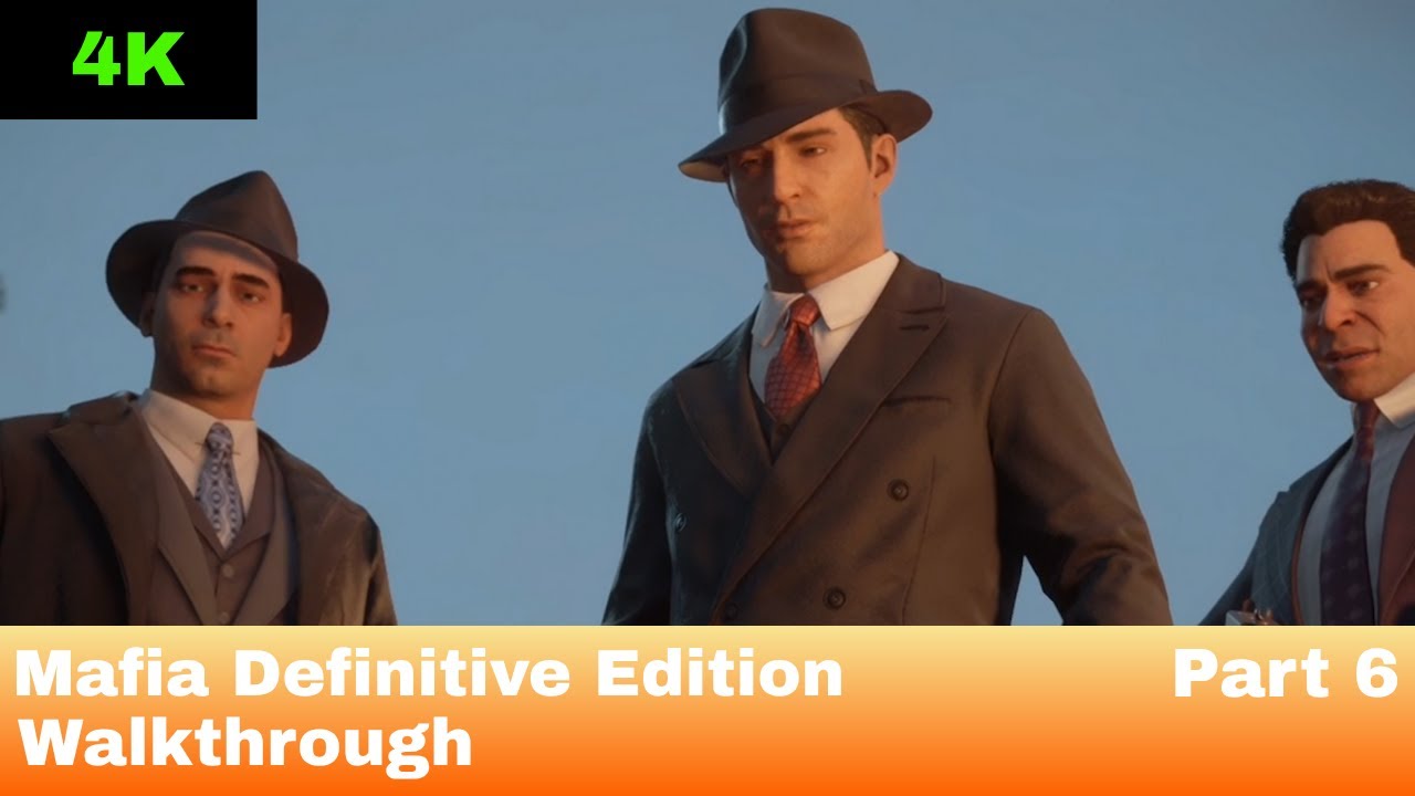 Mafia Definitive Edition Walkthrough Part 6 - (Xbox Series X) HD 4K60FPS (No Commentary)